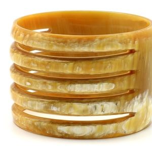 Beautiful Buffalo Bone Bangle Bracelet ;o)